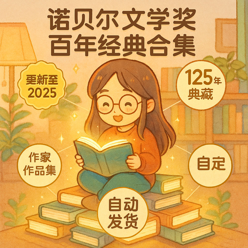 image for 诺贝尔文学奖百年经典：一站式获取1901-2025年终极书单