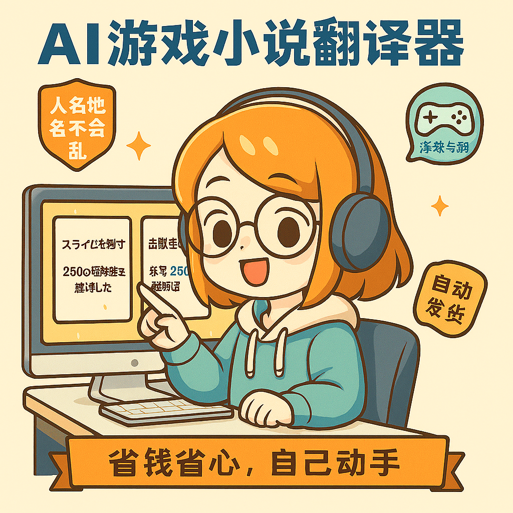 image for 探索LinguaGacha：一款面向游戏与小说的AI翻译利器