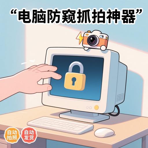 image for 电脑防窥抓拍锁定 办公室防偷窥摄像头监控安全软件