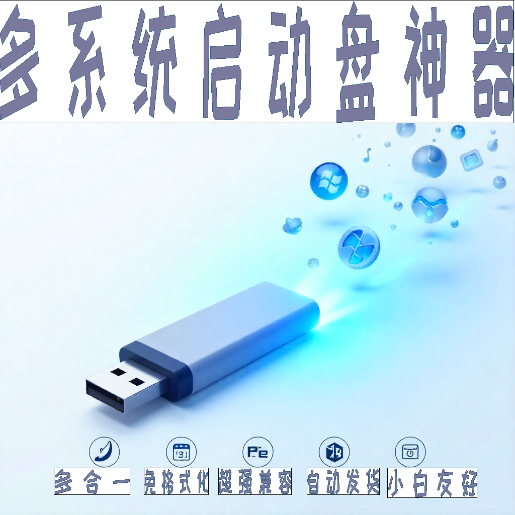 image for U盘多系统启动盘制作 高效Win11 Linux安装软件