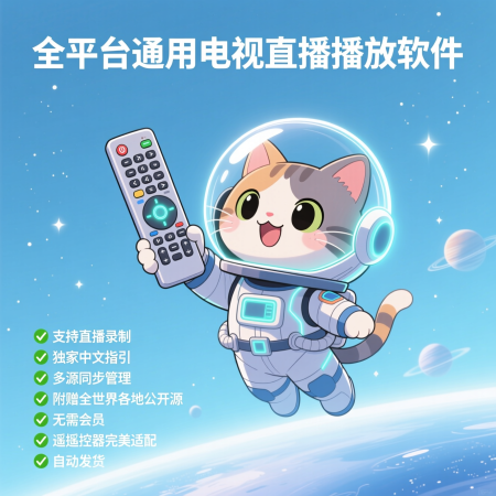 image for IPTV全平台播放器 | 支持录制与遥控器的电视直播软件