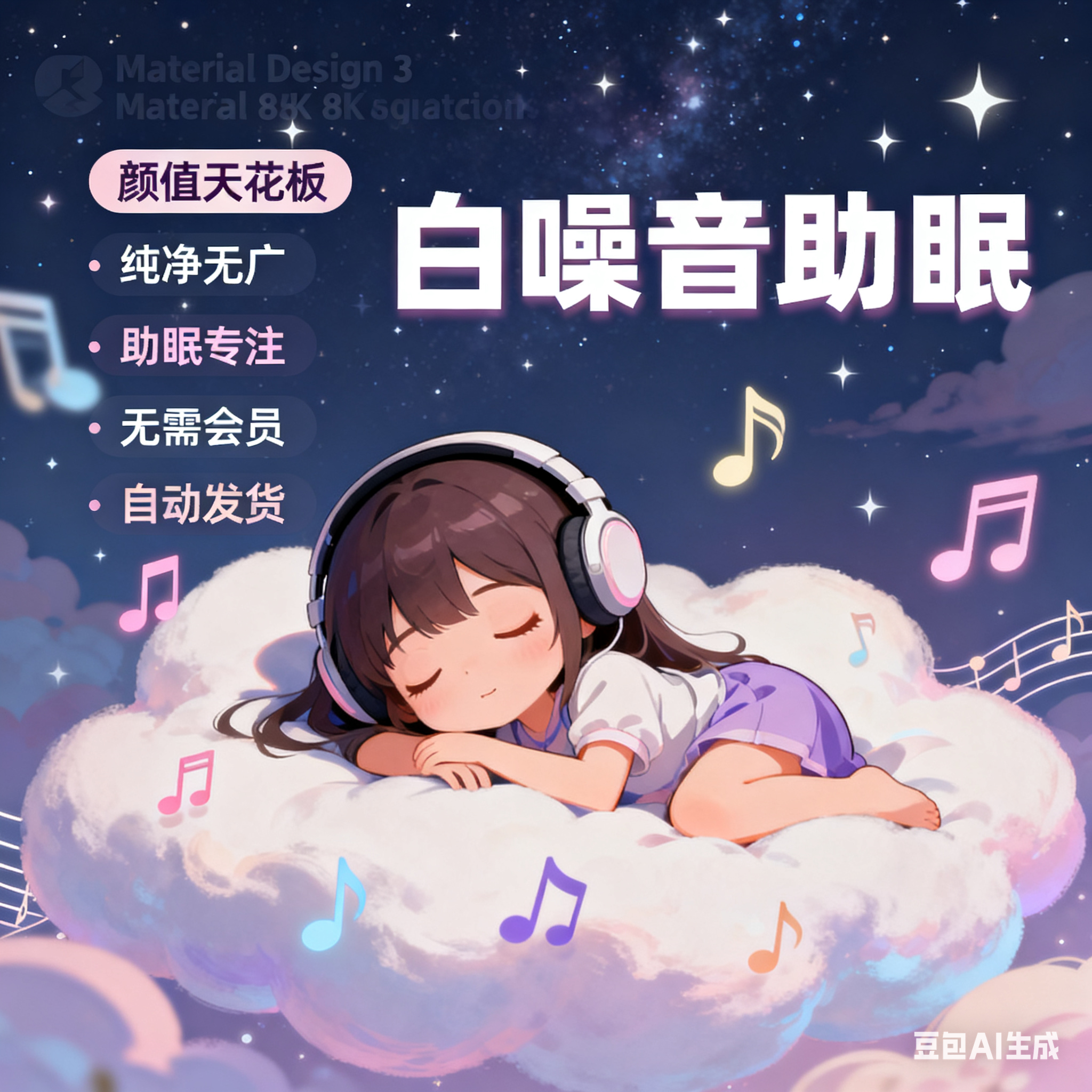 image for XMSLEEP纯净助眠神器：Android开源白噪音专注冥想软件