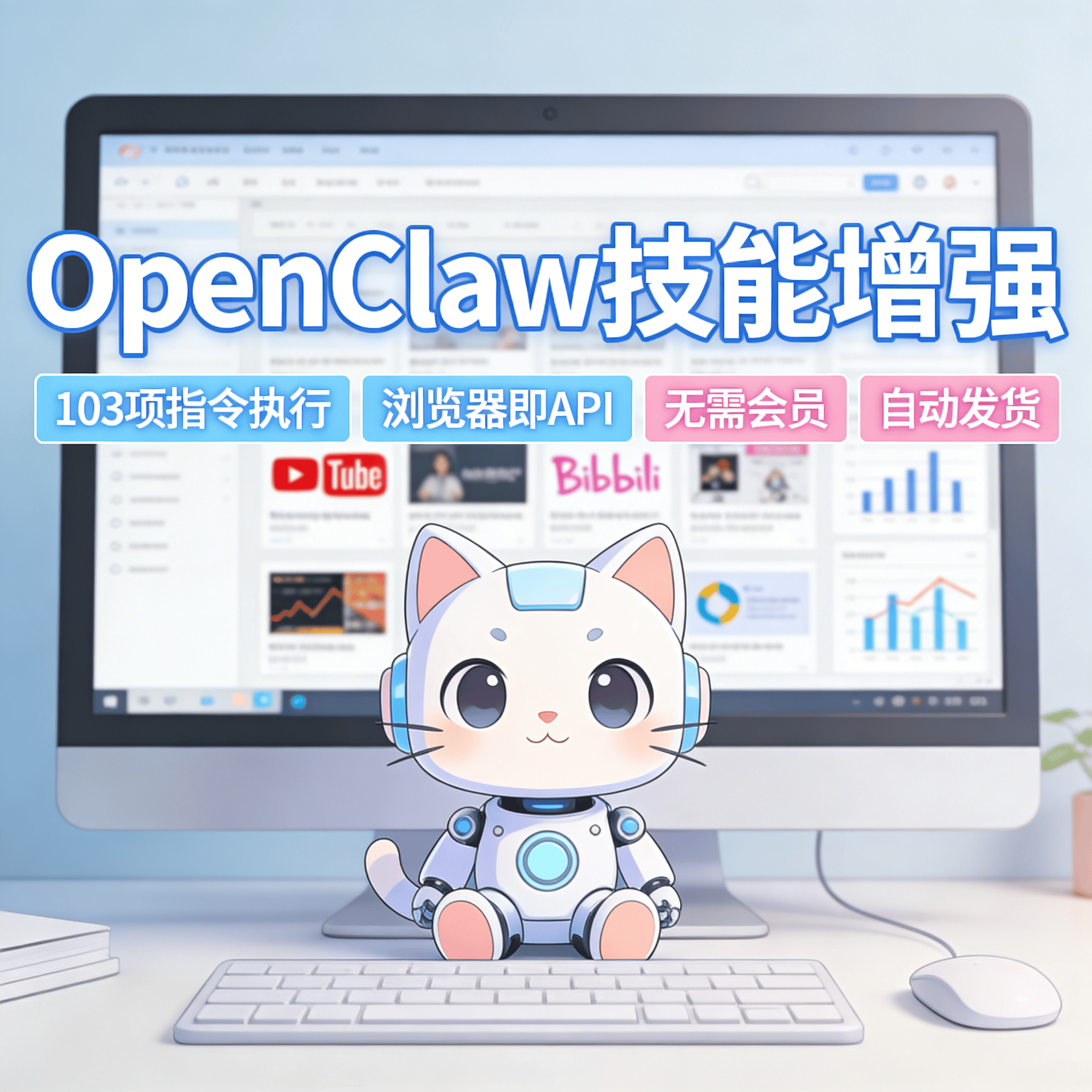 image for 网页自动化智能信息采集AI助手增强办公效率浏览器控制插件